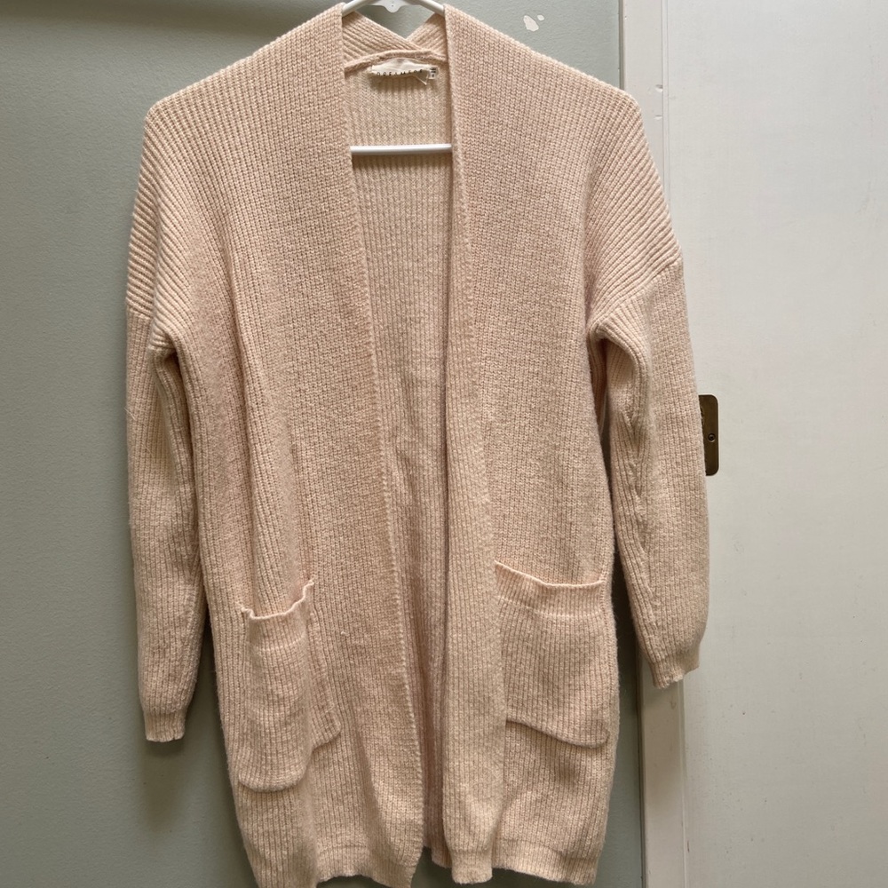 Tan cardigan from Dreamers size small